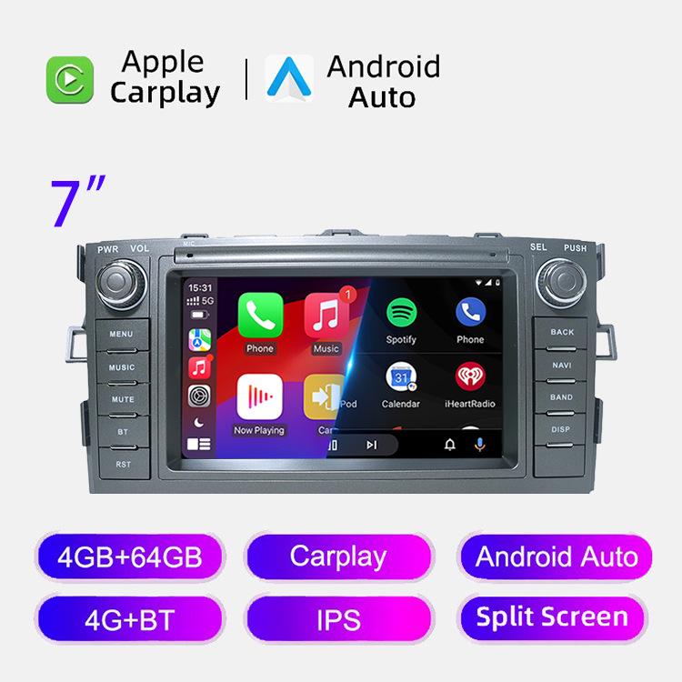 Toyota Auris Android Navigation System with HD Reversing Camera and CarPlay Integration