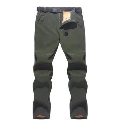 Pantalon de randonnée d'hiver pour homme, imperméable, Softshell, polaire d'extérieur, sport, camping, escalade, Trekking, Ski, vêtements de sport