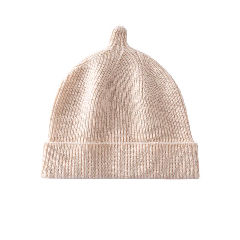 Cashmere Baby Knit Hat - Autumn/Winter Cute & Warm for Boys and Girls