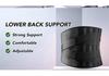 Unisex Adjustable Sports Lumbar Support Belt – Breathable Mesh Waist Protector for Fitness