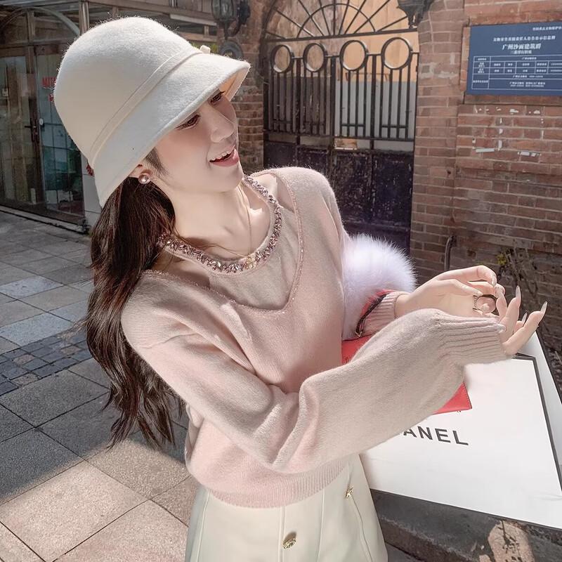 Women s Layered Knit Top & Vest Set S