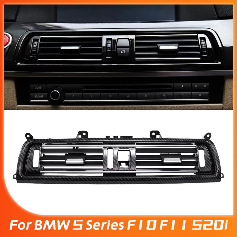 F10 F11 Carbon Black Air Conditioning Grille AC Vent for BMW 5 Series F10 F11 520i 523i 525i 528i 535i