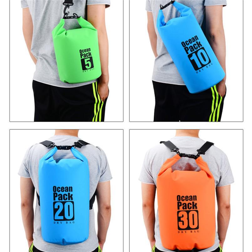 Wasserdichte Outdoor-Trockentasche: Einzel- & Doppelschulter, Bereit für Floating & Rafting