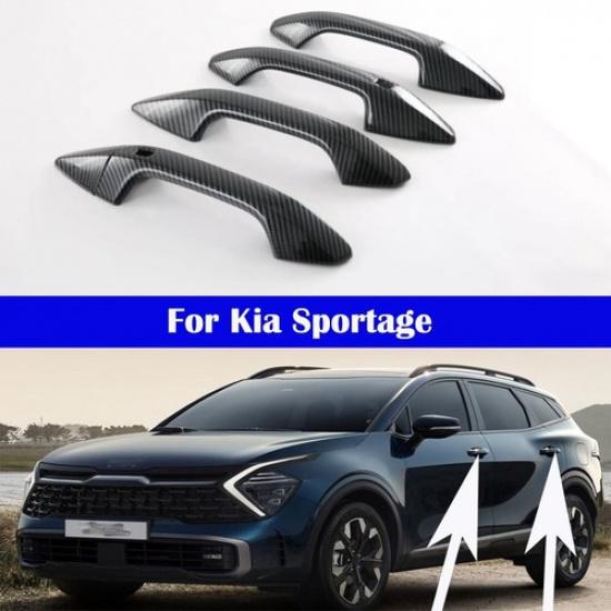 4 Car door handle decorative cover For Kia Sportage -2024