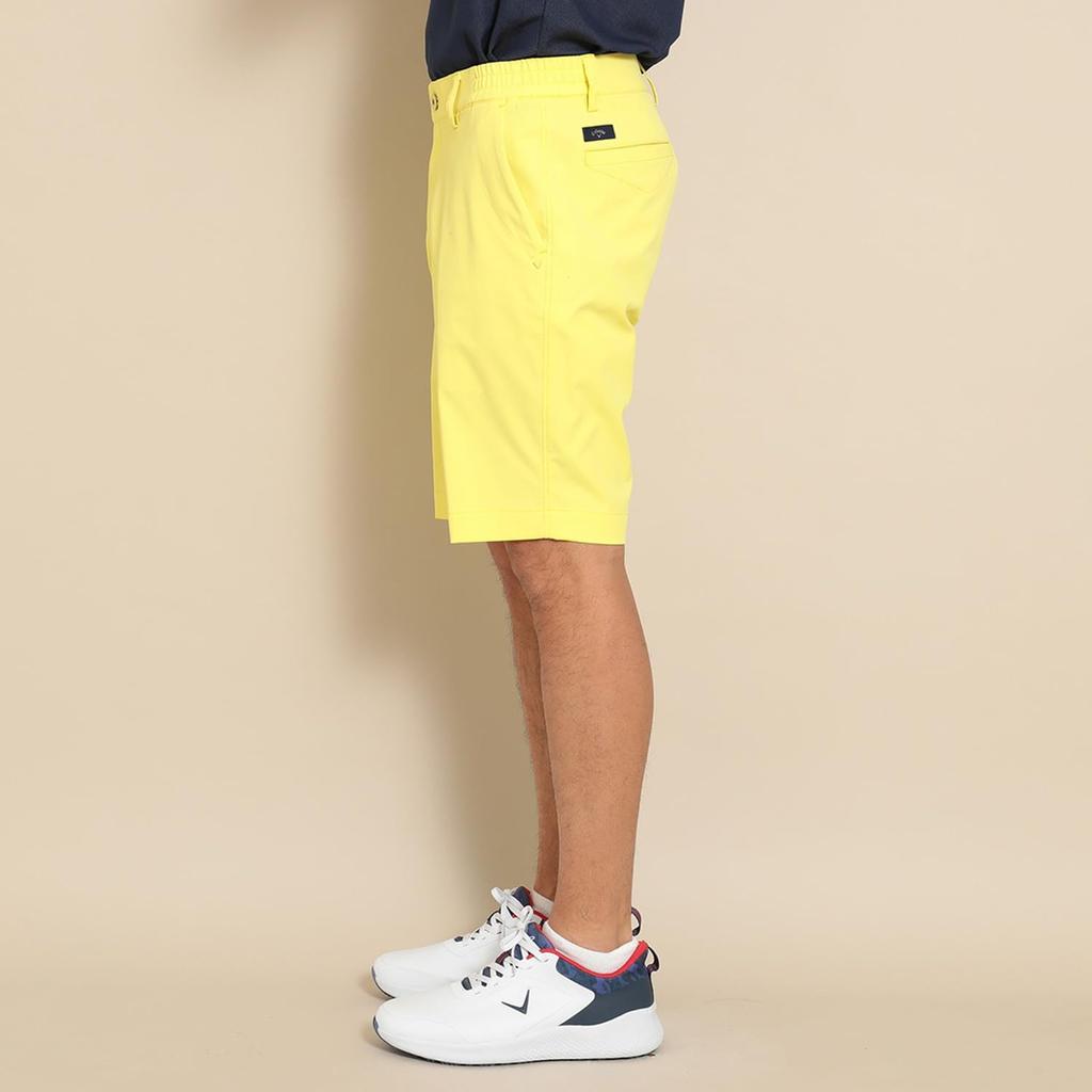 Shorts Golf C24127100 M [Callaway] Men's (Basic 8-Way Stretch) / / 1060_Yellow