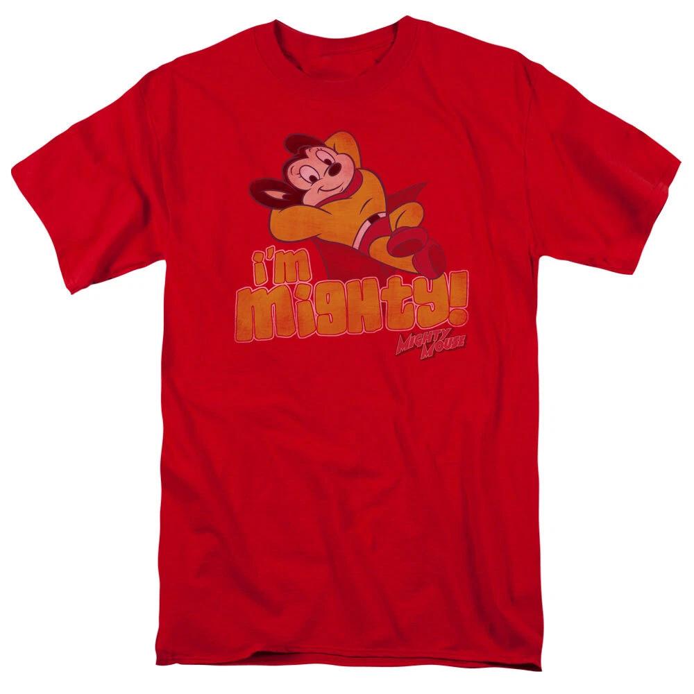 Mighty Mouse  I m Mighty  T-Shirt - Regular or Tank - to 5X S