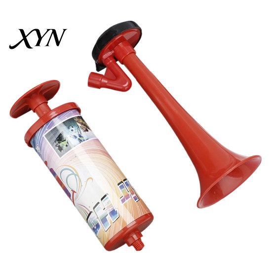 Anti-fall Cheering Horn Large for Soccer Game, Fan Air Competition Stadium, Hand Pump Megaphone Noise Maker Team Party Festival Outdoor