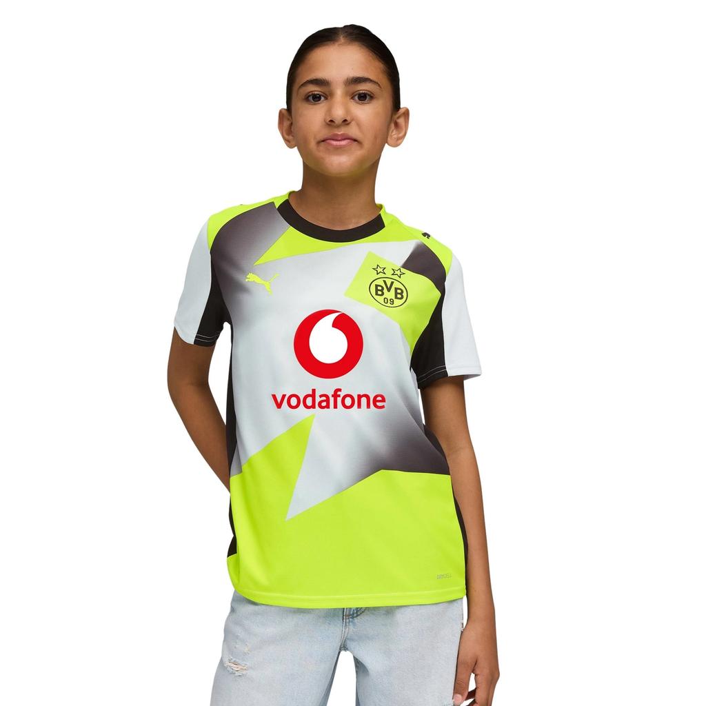 Puma Childrens/Kids 2025/2026 Borussia Dortmund Away Shirt