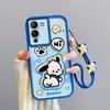 KEYSION Shockproof Case for Infinix Note 12 G96 with Lanyard Silicone Cute 3D Cartoon Doll Phone Cover for Infinix Note 12 G96