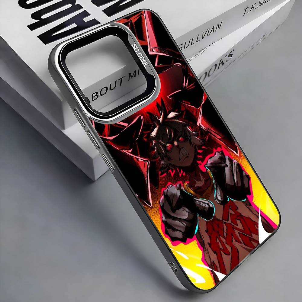 

R-Rudo Surebrec G-Gachiakuta Phone Case For iPhone 17, 16,15,14,13,12,11 Plus,Pro Max, Colorful Silver Funda Cover iPhoneXSMAX