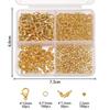 500Pcs/Box Jewelry Making Kit Lobster Clasps & Jump Rings With Box For Diy Chain Necklace Bracelet Anklet Supplies Connectors