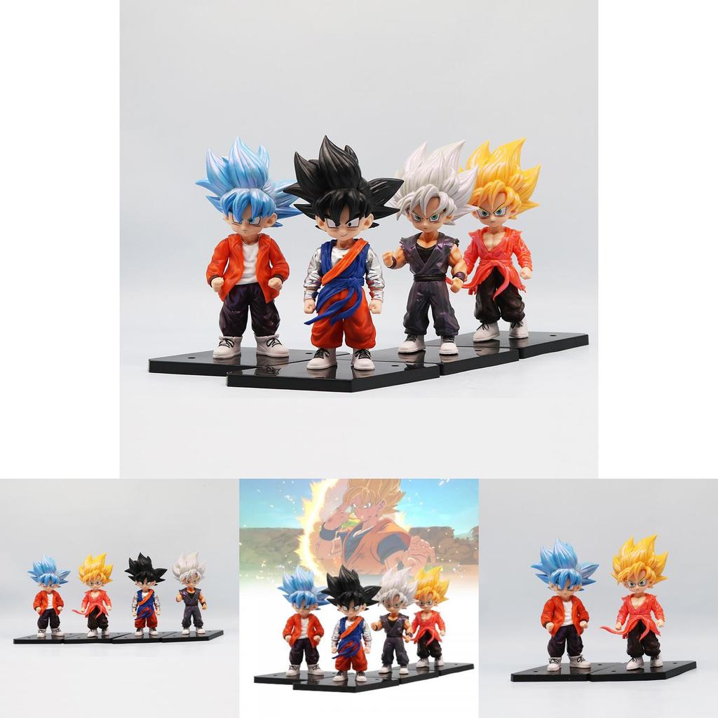 Adorable Q Version Goku Figure From Dragon Ball Z Collectible Pvc Model For Fans