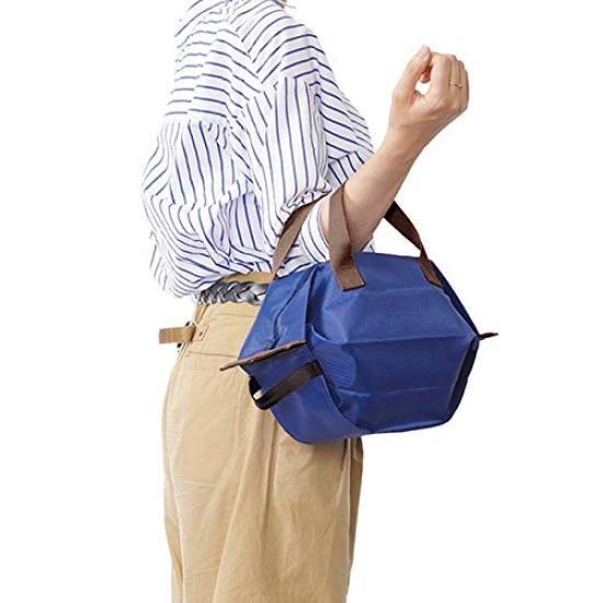 Marna Shupatto Insulated Folds Up In One Eco S444S Bag, Small, Stripe, Go, Bag,