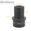 Conectores de UPVC de 16/20/32/40/50/63 mm Conector para Riego de Jardín Adaptador para Tubo Flexible Suave Accesorios para Tuberías de Agua