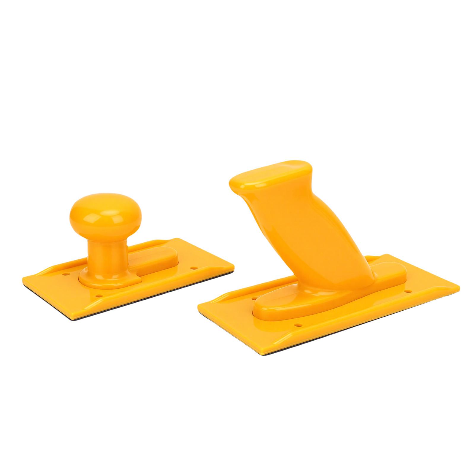 

2 Pcs Woodworking Push Handle Rounded and Angled Grip Non Slip Pad Safety Push Block for Table Saw Router Band Saw