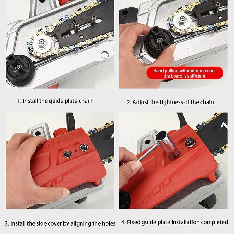 Mini Felling Saw Home Electric Chain Saw Chain Saw Tree Magic Handheld Electric Chain Saw High Power Electric Saw 16inch 12inch