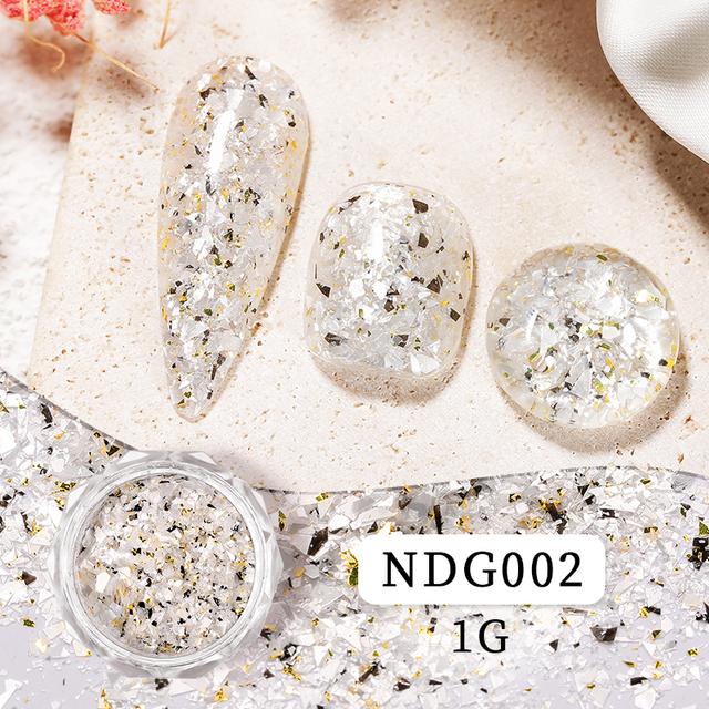 

1 коробка Пластівці для нігтів типу Хамелеон. Нерегулярна алюмінієва фольга. УФ-гель-лак. Блискітки. Палієт. Манікюр. Художня прикраса. Блискуча пудра.