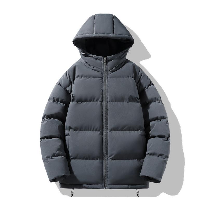 Men's Cotton Jacket for Winter New Hooded Windproof and Warmth Thickened Cotton Jacket for Men's Cotton Jacket