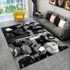 Tappeto Musicale Kpop Bang Chan Stray Kids per Sala Giochi Camera da Letto Soggiorno Divano Arredamento Casa, Tappeto per Area Bambini Tappetino Antiscivolo