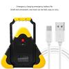 Collapsible Emergency Light Up Triangular Signal Hazard Indicator For Vehicle Safety In Night And Bad Weather Conditions
