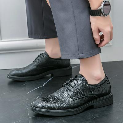 Herren Lederschuhe Schnür-Oxfords Hohe Qualität Kleiderschuhe Businessschuhe Luxus Allround Hochzeitspartyschuhe Mann Zapatos Hombre