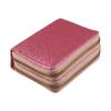Luxury Women Card Bag Double Zipper Accordion Card Holder Fashion Starry Shiny Wallet  Girls
