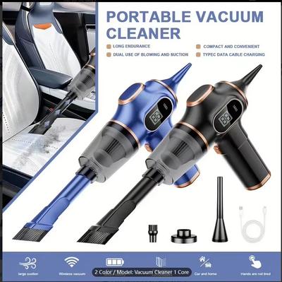 NEW Home Appliance Portable Powerful Handheld Vacuum Cleaner, Long Battery Life Suitable for Cleaning Car and Home Debris