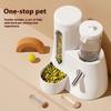 Automatic Small Animal Feeder And Water Dispenser Dual Purpose No Spill Design For Hamsters Rabbits Gerbils
