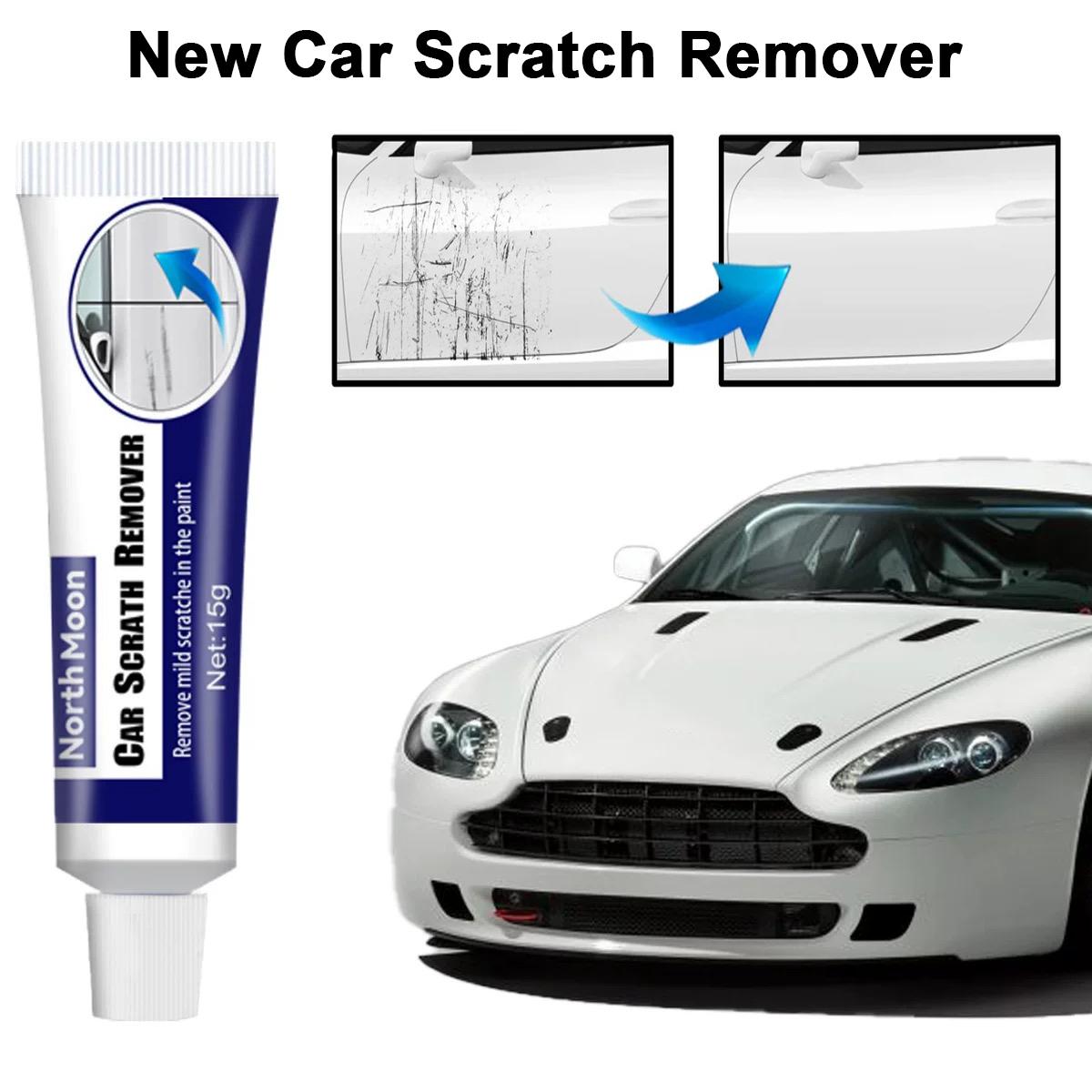 Kit Riparazione Graffi Cruscotto Auto Znnhnn - Con Cera E Spugna, 100 G, Rimuove Abrasioni, Protezione UV - 2