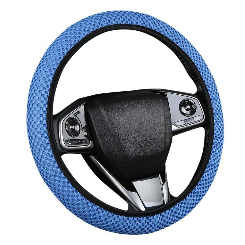 Síťovaný prodyšný elastický potah na volant pro všechna roční období, univerzální střih