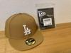 [USED] NewEra 59FIFTY LA Cap, Camel, with Size Adjustment Sticker