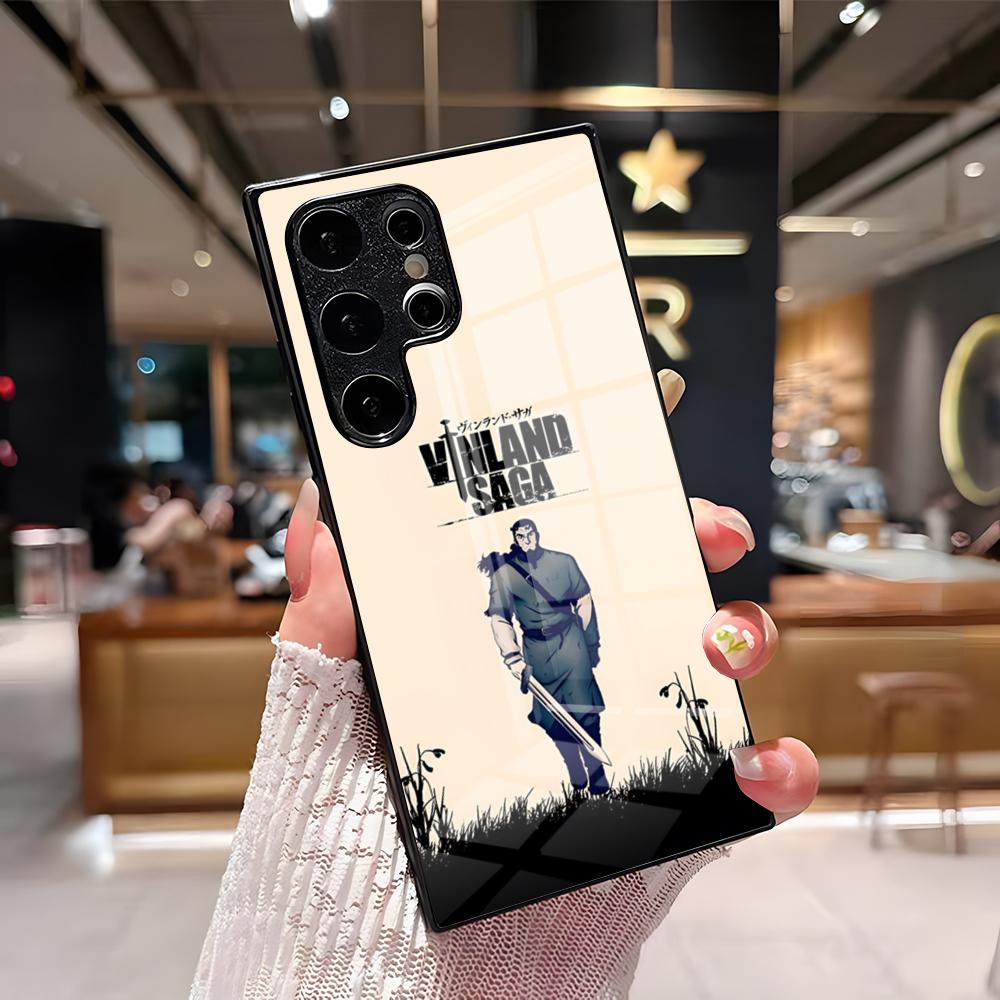 Hot Blooded Anime Phone Case For Samsung S26 Ultra S25 Edge Ultra S23 S22 S21 S20 Ultra Plus S24 Fe A25 Glass Cover
