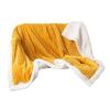 Nap Air-conditioning Blanket Soft and Comfortable Thickened Double-layer Solid-color Striped Lamb Wool Drawn Blanket