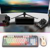 K8 Kundenspezifische Mechanische Tastatur 94 Tasten Hot-Swappable Gaming-Tastatur mit Maus RGB Hintergrundbeleuchtete Kabelgebundene Tastatur für Laptop Desktop