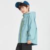 Boys' Water-Repellent Hooded Softshell Jacket