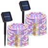32m/22m/12m/7m Solar LED Light Outdoor Festoon Lamp Garden Fairy Light String 1~2PC Waterproof Christmas Garland Yard Decoration