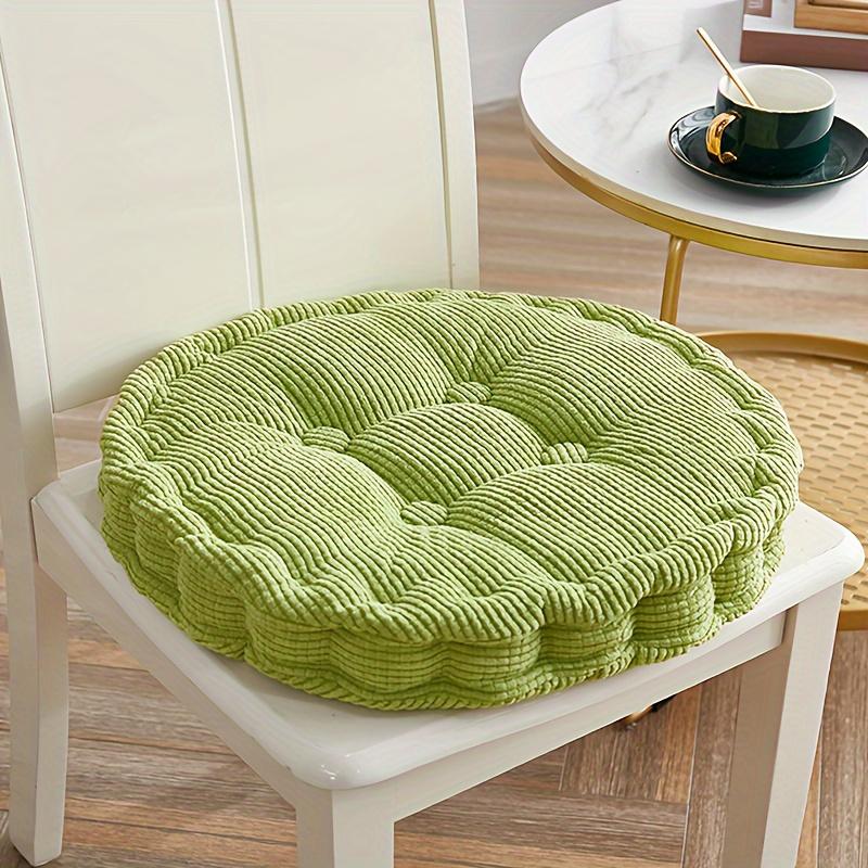 

Corduroy Tatami Floor Cushion, Thickened Seat Cushion for Living Room Bedroom, Household Futon Dining Chair Pad, office chair светло-зеленый