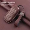 Luxury Full-Coverage Genuine Leather Protective Case for Xiaomi SU7 Key Fob & Car Key Holder
