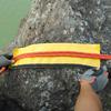 Rope Cover Portable Anti-Wear Climbing Rope Protector Sleeve with Fastener Tape Firmly Fixed Foldable Rope Protector Accessory