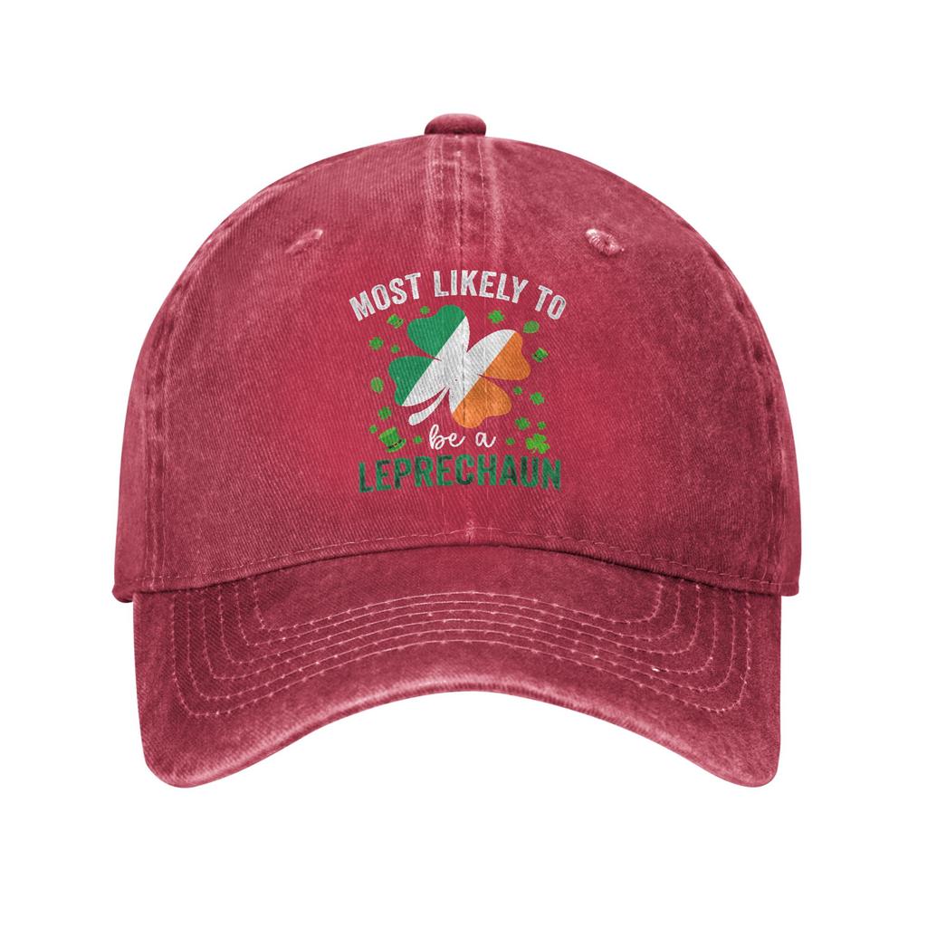 St Patricks Day Casual Baseball Cap For Unisex-Teens Summer  Outdoor Sport Trucker Hat Fashion Sunscreen Snapback Cap