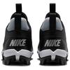 Nike Alpha Menace 4 Shark Ancho Negro Blanco Zapatillas de Hombre Gris Humo Claro Plata Metálico FQ3875-001