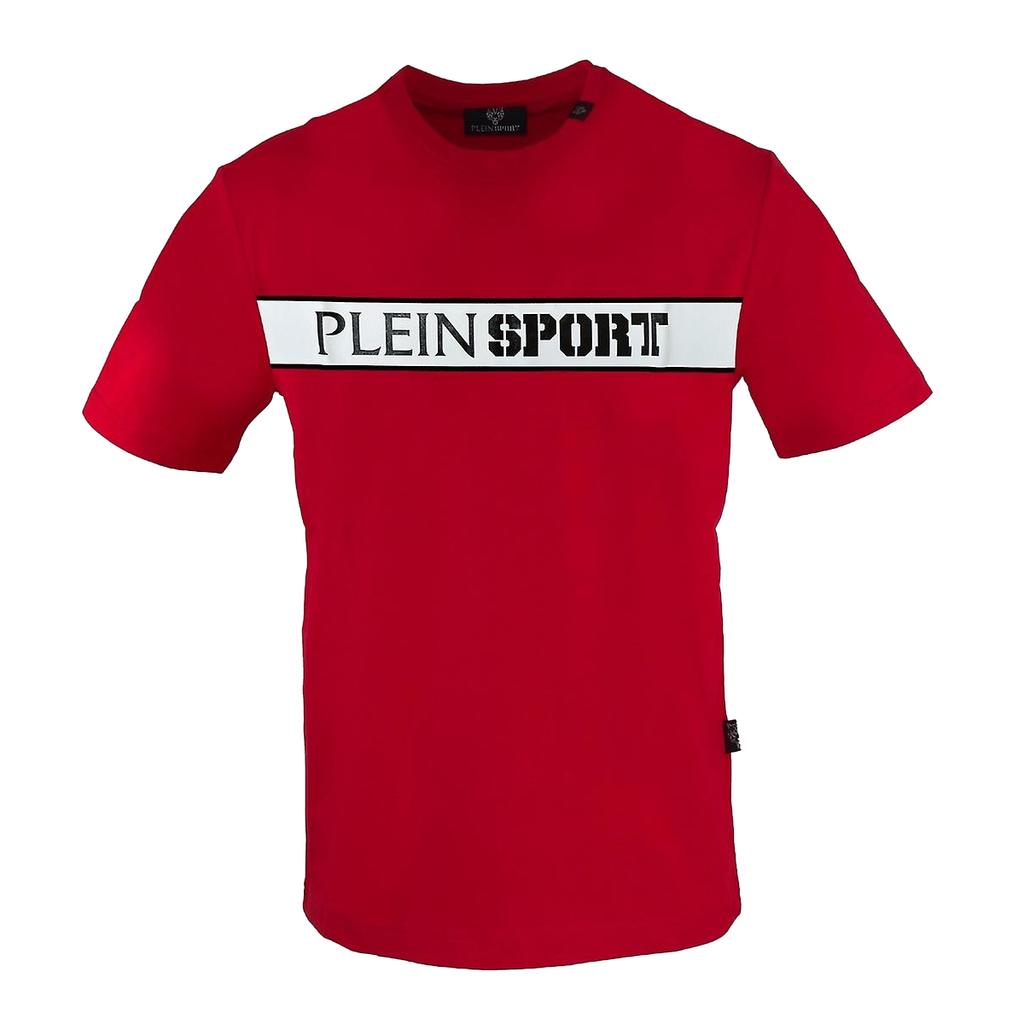 Plein Sport Mens Panel Logo T-Shirt
