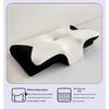 Butterfly-Shaped Memory Foam Neck Support Pillow with Washable Cover