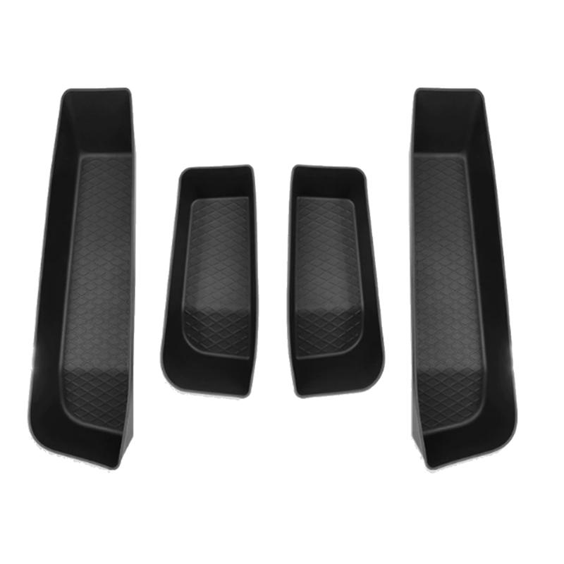 

For Xpeng P7+ 2026-2026 Compatible Car Door Armrest Storage Box Organizer Tidying Car Accessories чорний
