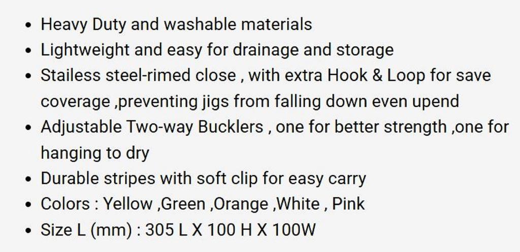 Maxel Jig Bag Carry Size L Yellow (0046)