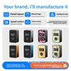 Portable Wireless Bike Air Pump for Road and Mountain Bikes Compact High-pressure 130 PSI Electric Inflator for Cycling