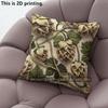 Vintage Hopfen Blumen Kissenbezüge Muster Kissenbezug Geeignet für Sofa Schlafzimmer Auto Kissenbezug