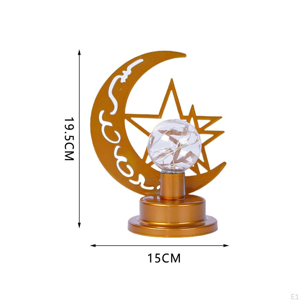 Ramadan Eid Mubarak LED Light Night Lamp for Muslims Family Decoration