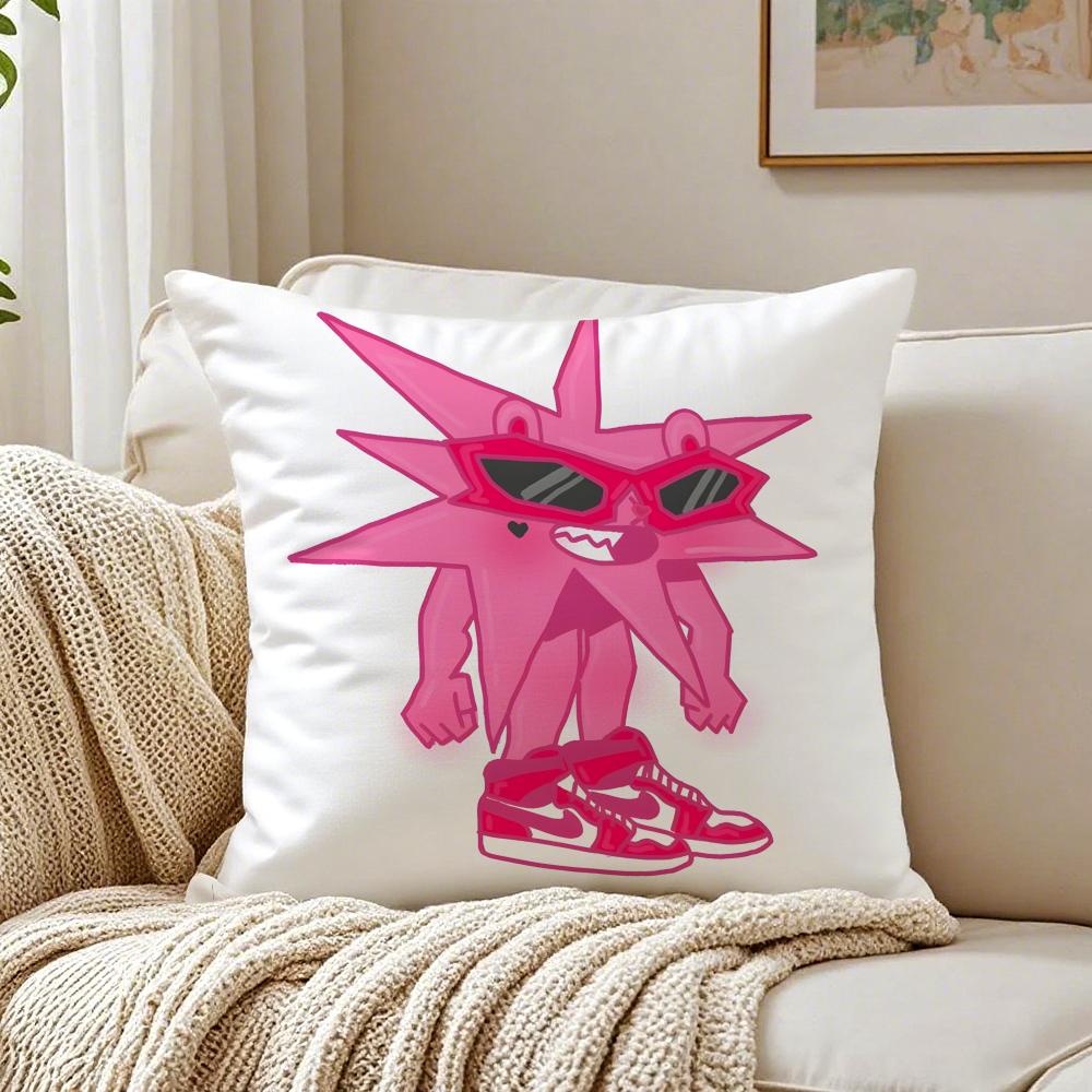 O-Omar Courtz Trendy Idol Cushion Cover Pillowcase Anti-Dustmite Living Room Sofa Decor Cushion Room