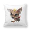 Cartoonish Cute Animal Patterns Digital Printing Short Plush Pillow Covers For Car Sofa Office Cushion Cover Home Goods